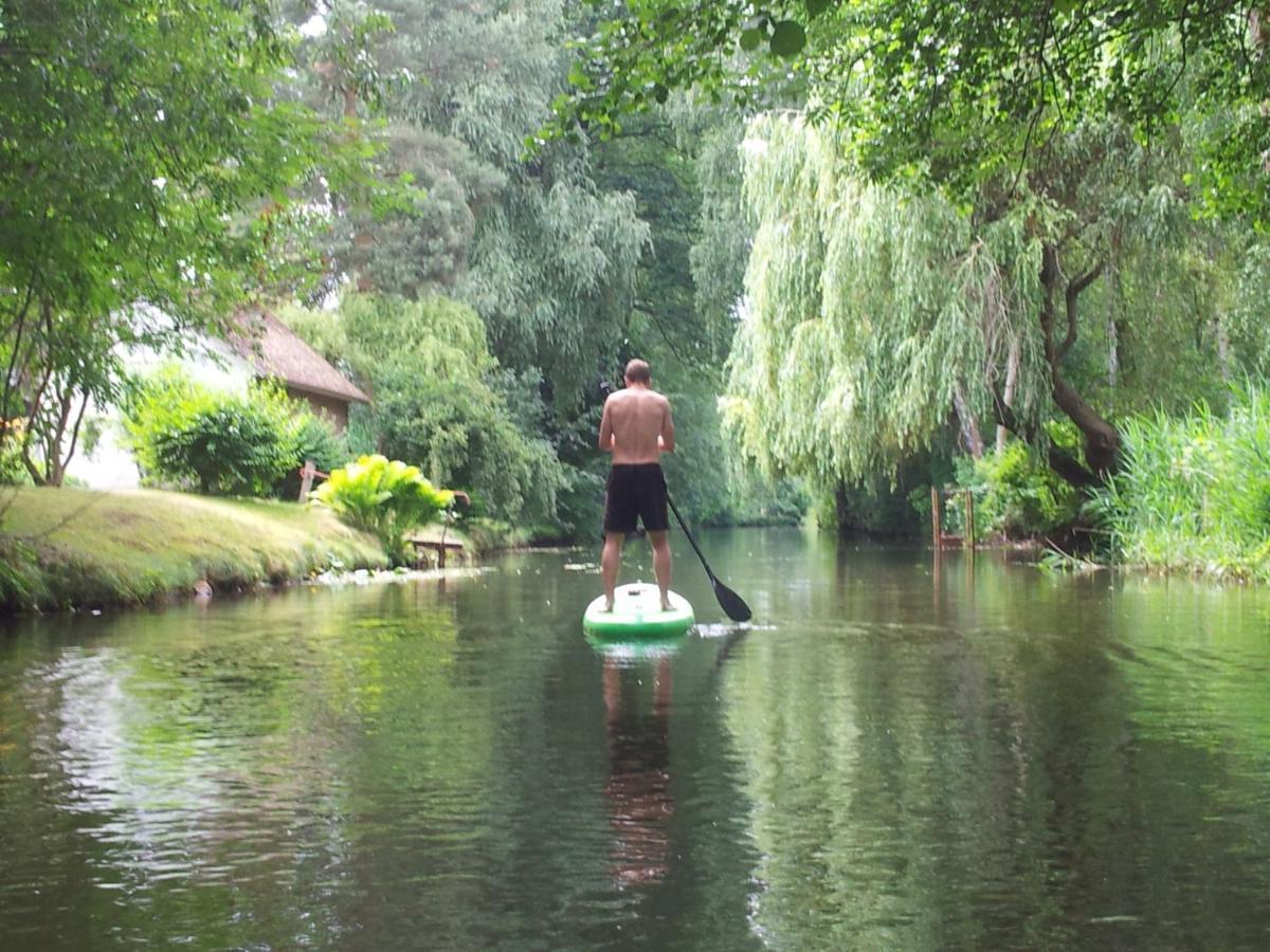 Doppelzimmer Im Spreewald บวร์ก ภายนอก รูปภาพ