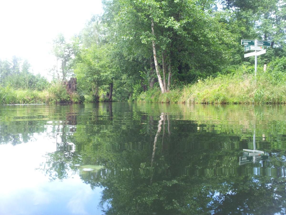 Doppelzimmer Im Spreewald บวร์ก ภายนอก รูปภาพ