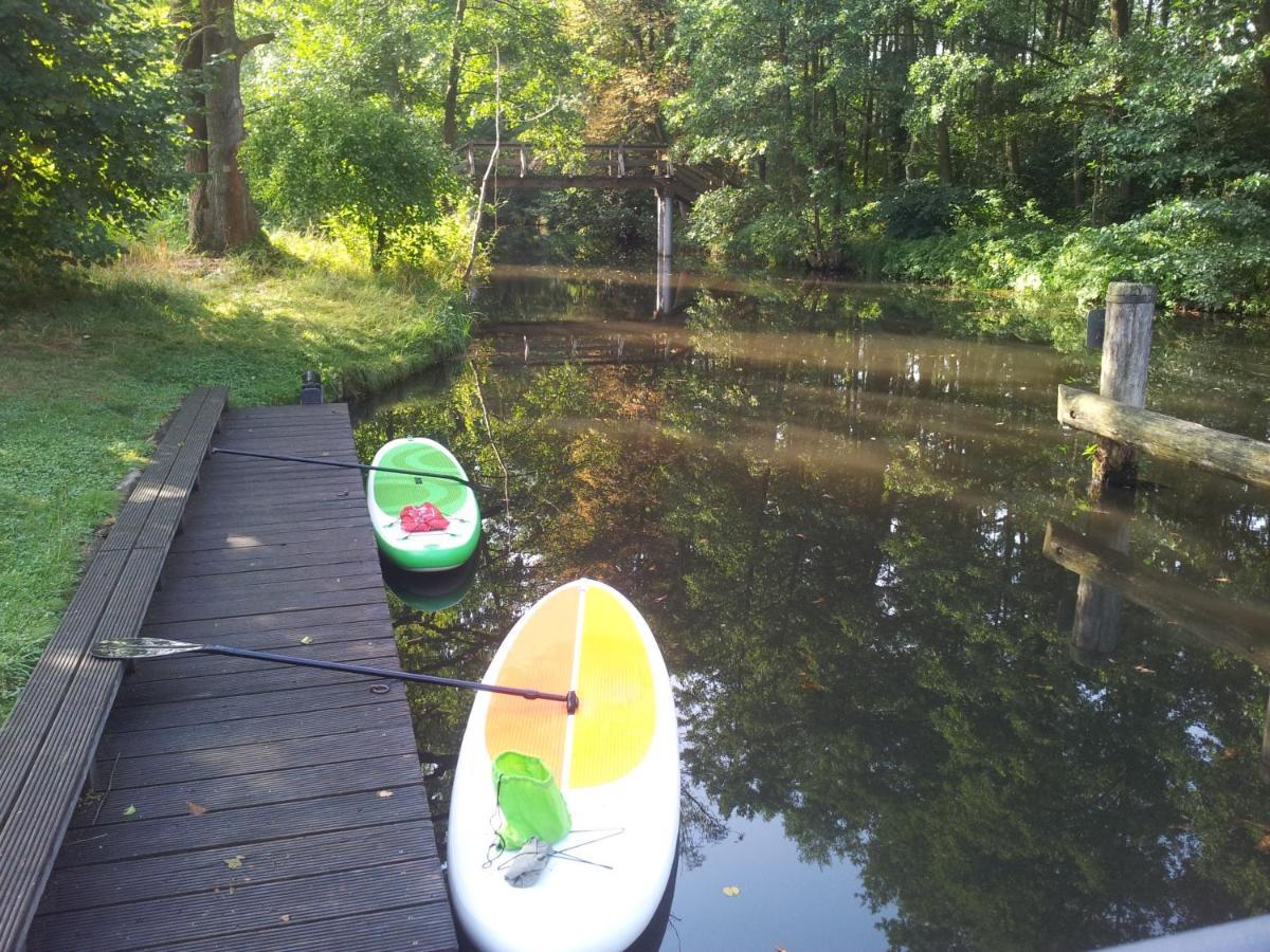 Doppelzimmer Im Spreewald บวร์ก ภายนอก รูปภาพ