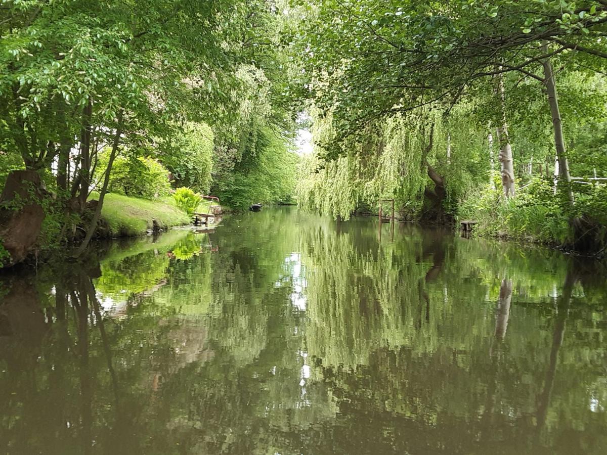 Doppelzimmer Im Spreewald บวร์ก ภายนอก รูปภาพ